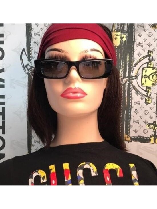 New ✨ Authentic Gucci GG0516S 013 Sunglasses – Grey Frame with Silver Mirror Len main image 7